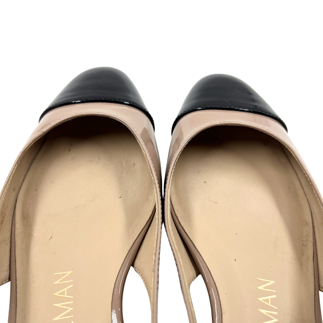 Stuart Weitzman 8 Taupe Flats