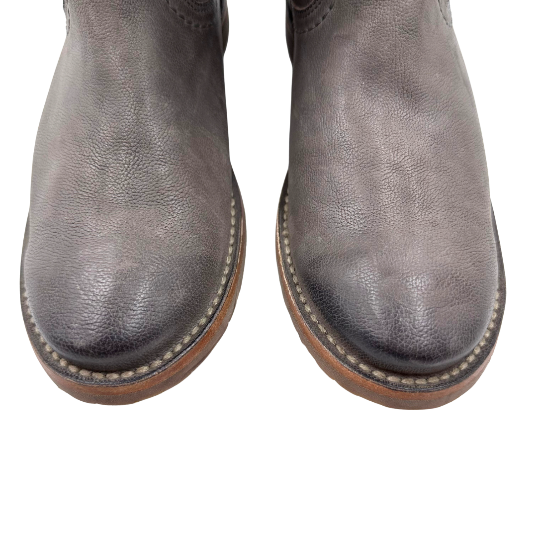 Frye 8 Stone Leather Boots