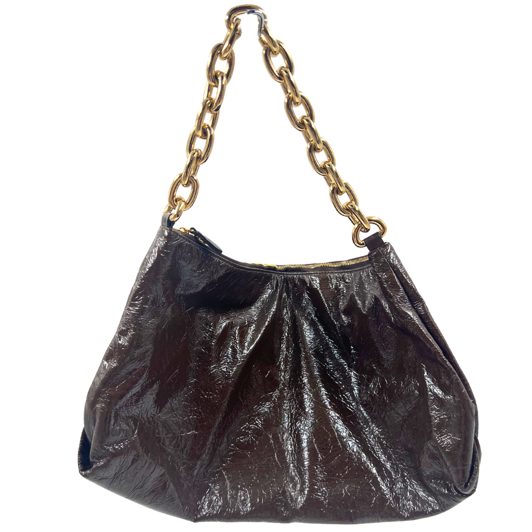 Khaite Clara Chain Link Medium Shoulder bag