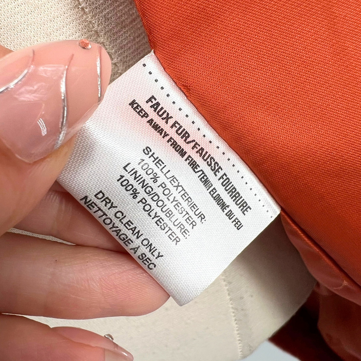 Apparis Burnt Orange Coat