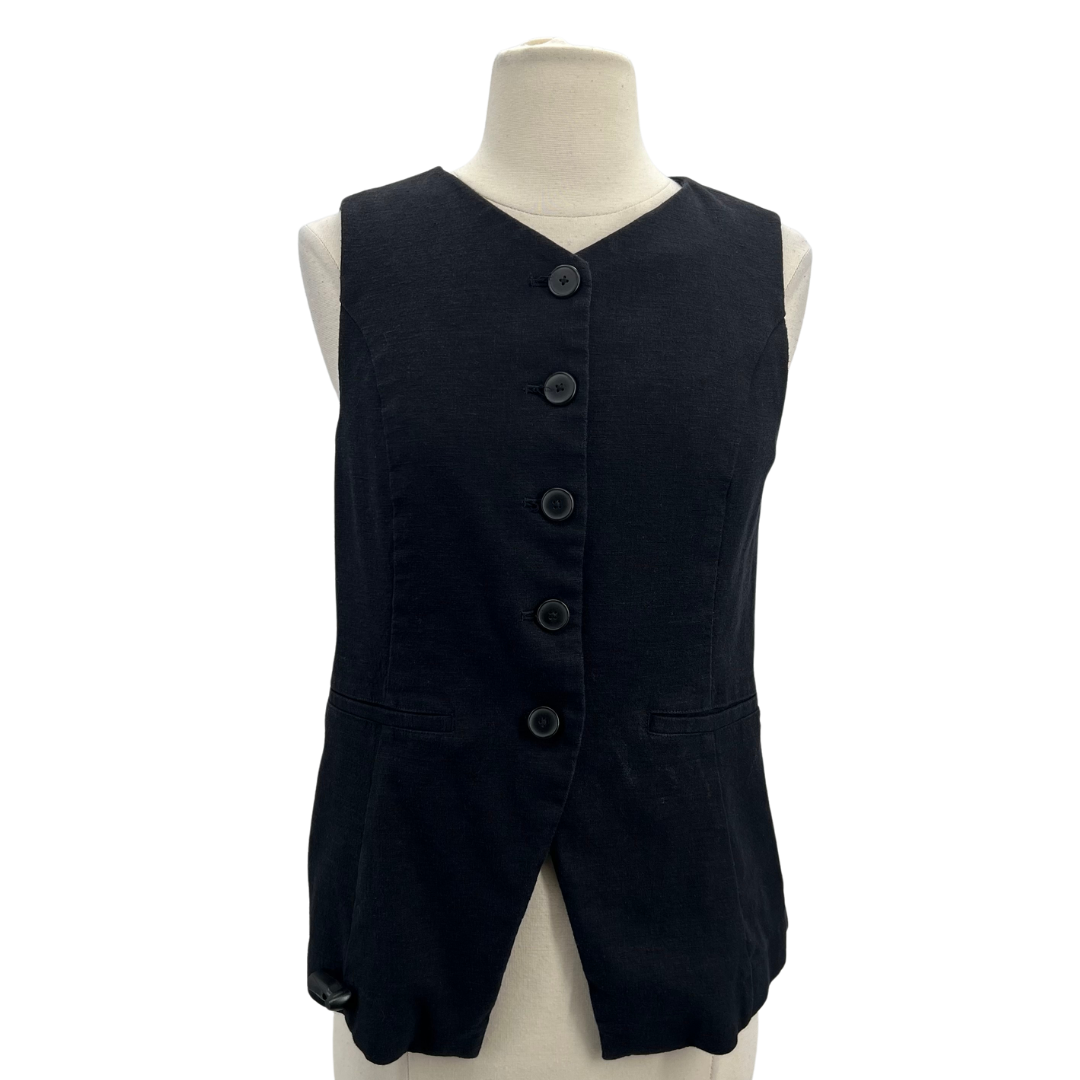 Open Edit Black Blouse