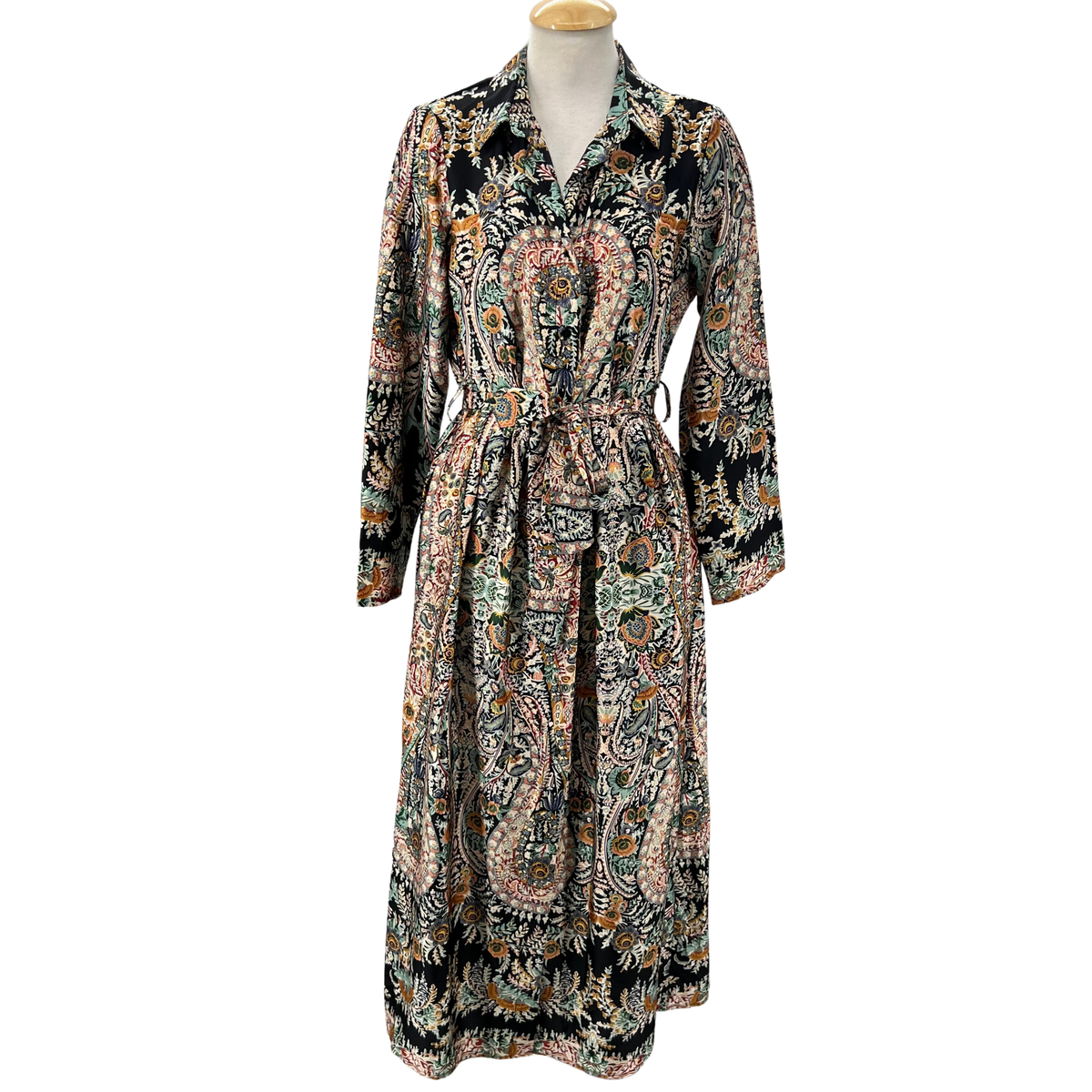 Alma en Pena Black multi Dress