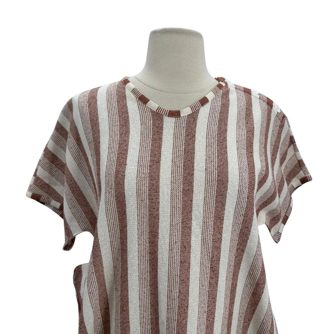 Jil Sander Cream/Brown Dress