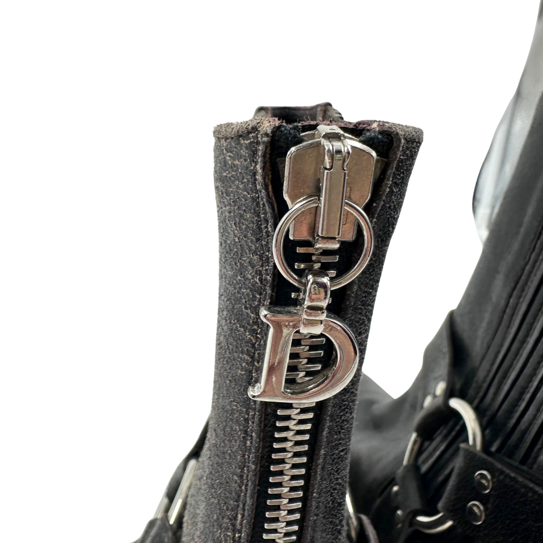 Dior 39.5 Grey Booties