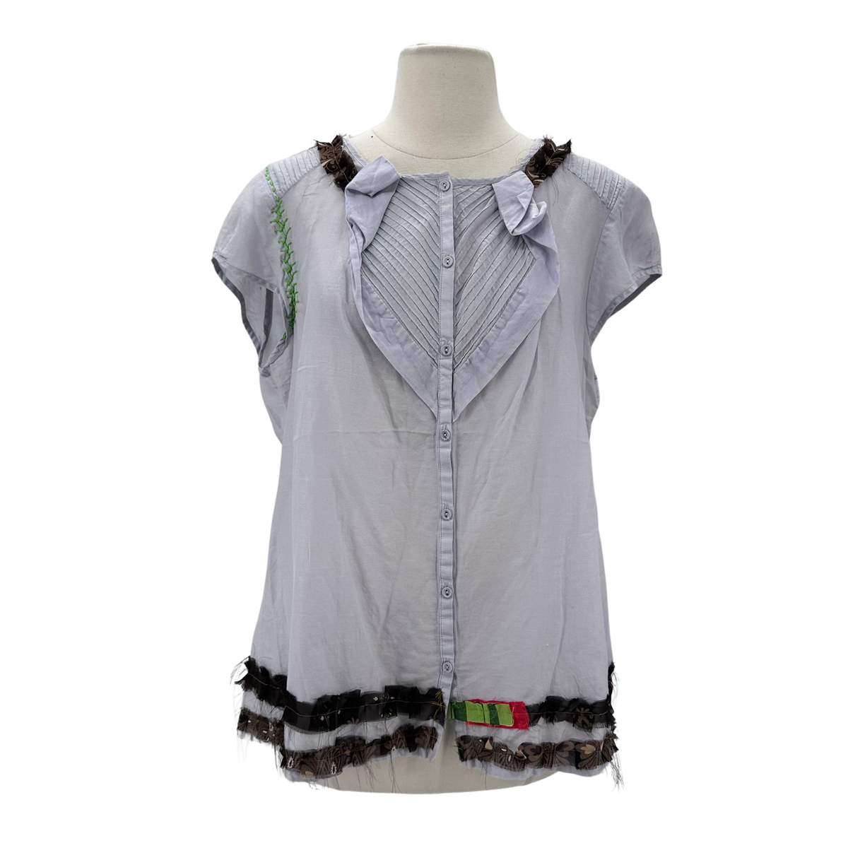 Amity Joy Light Blue Blouse