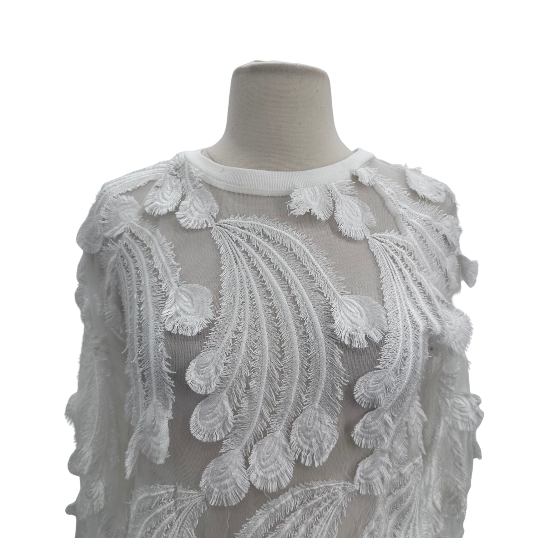 pepin White Blouse