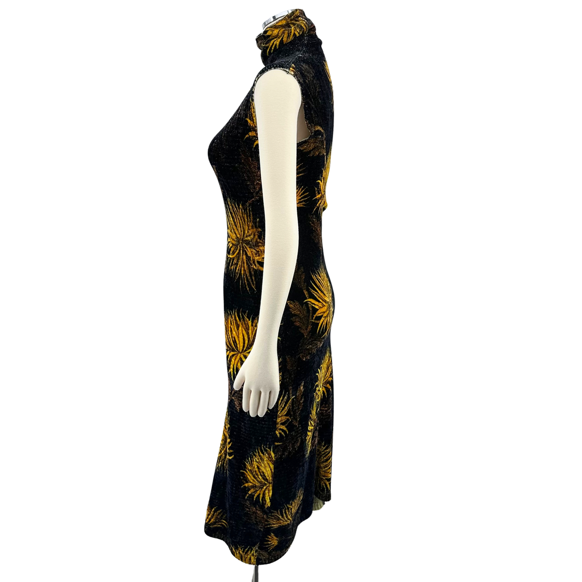 Etro black/yellow/brown Dress