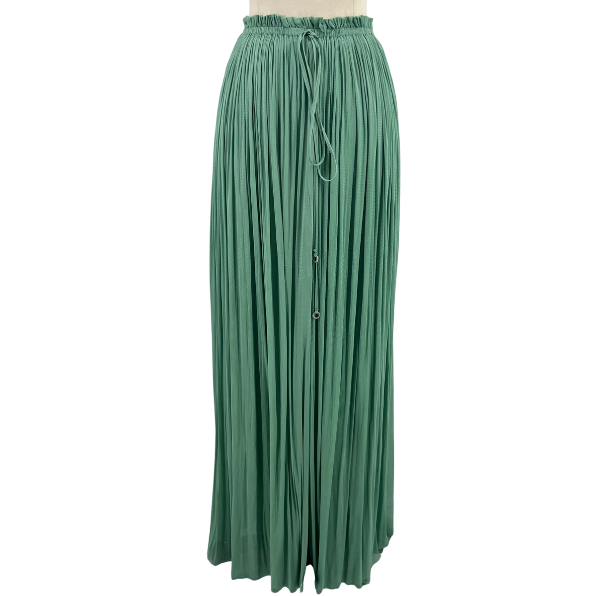 Chic Green Maxi Skirt