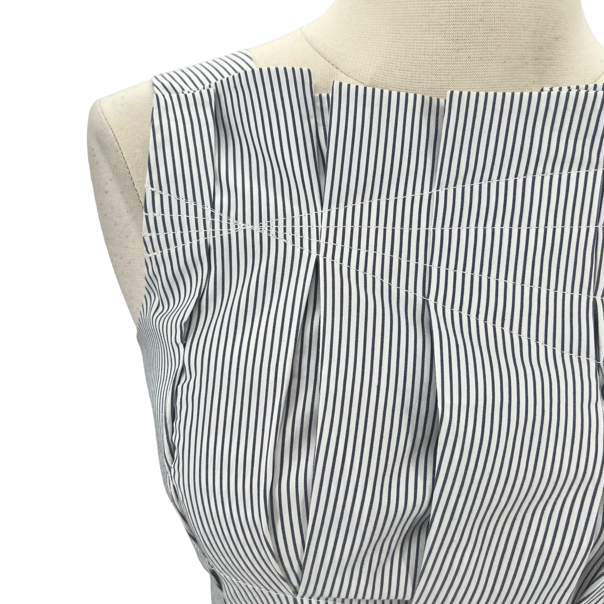 Merlette White/Grey Dress