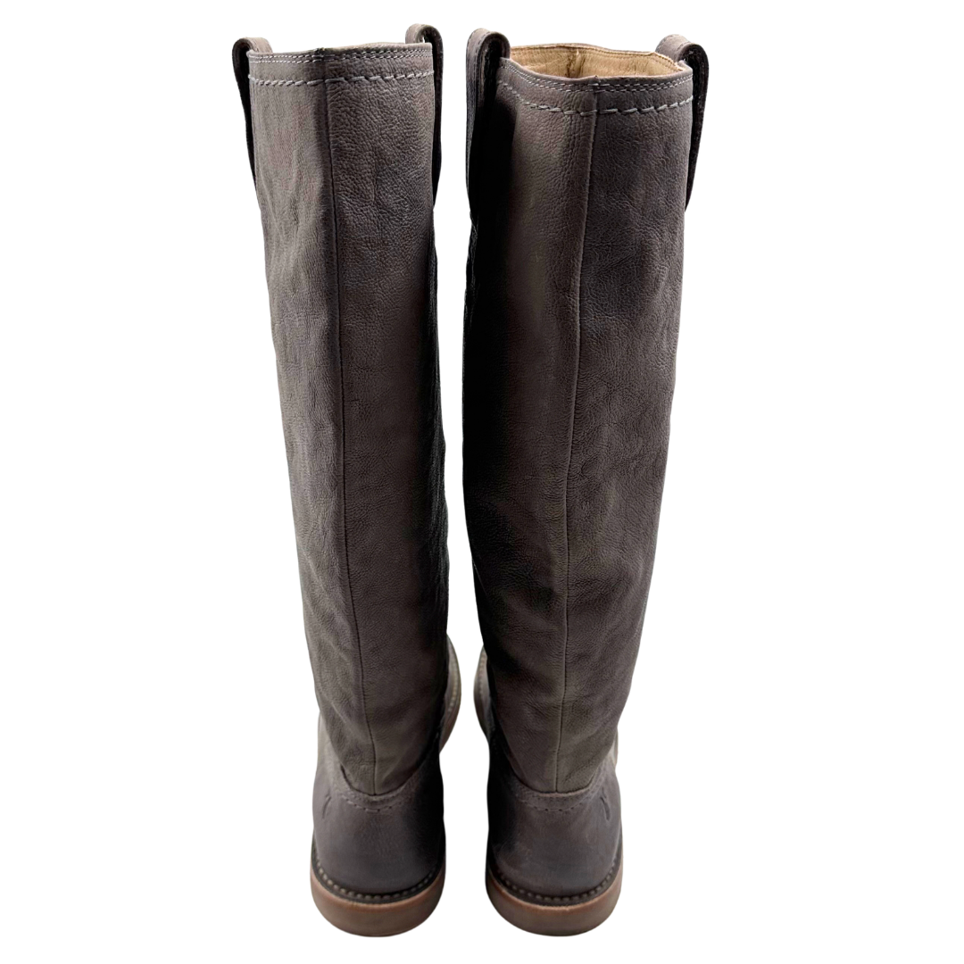 Frye 8 Stone Leather Boots