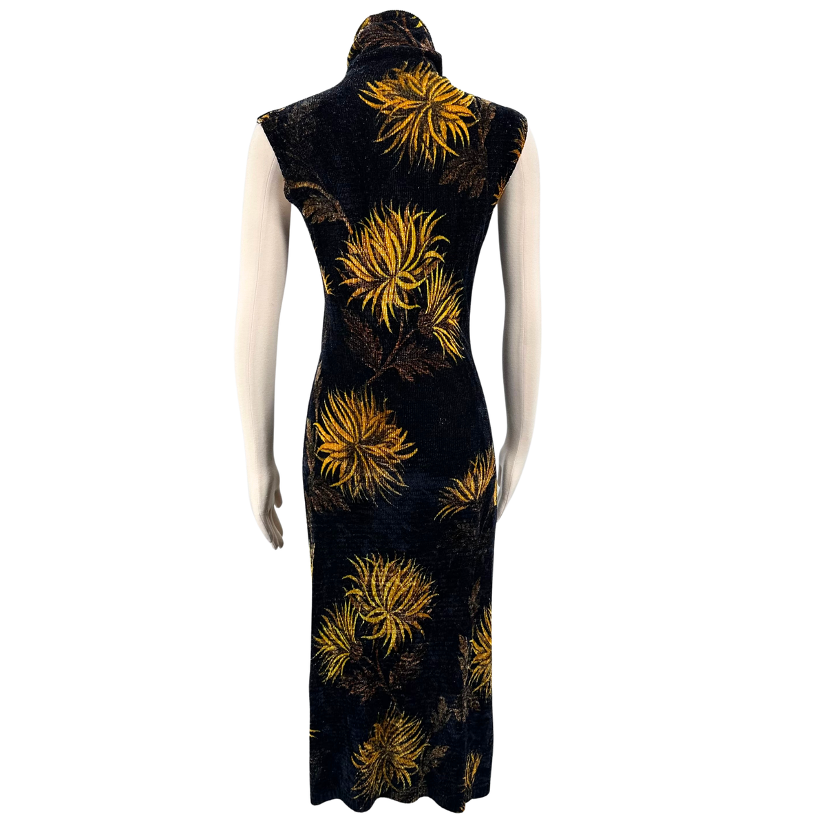 Etro black/yellow/brown Dress
