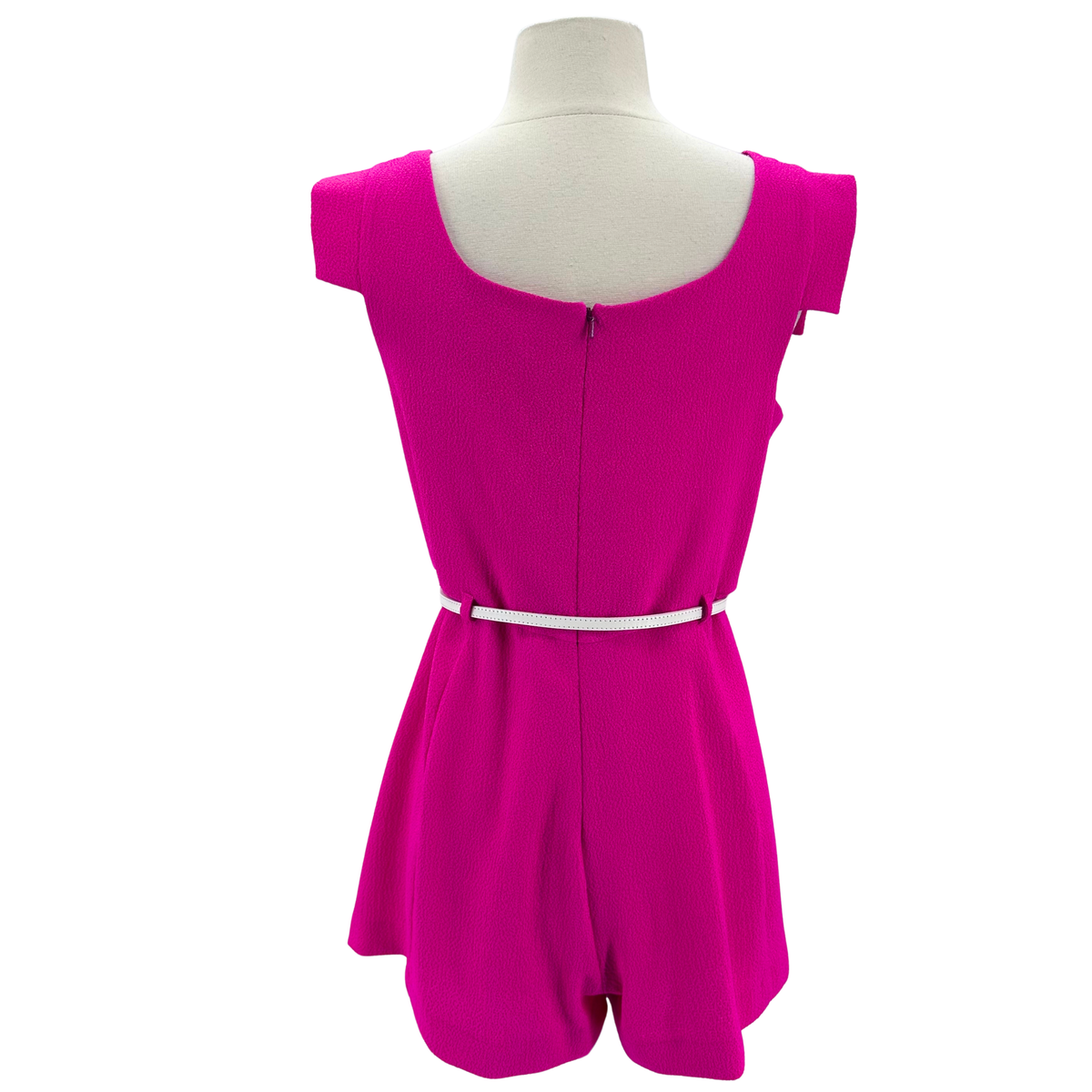 Black Halo Hot Pink Romper