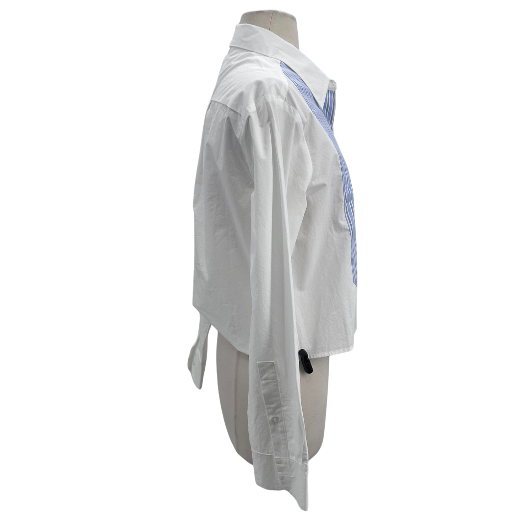 wear cisco White/Blue Button Down