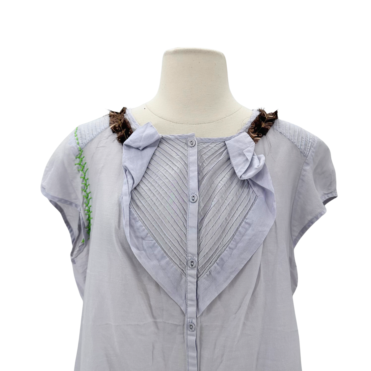 Amity Joy Light Blue Blouse