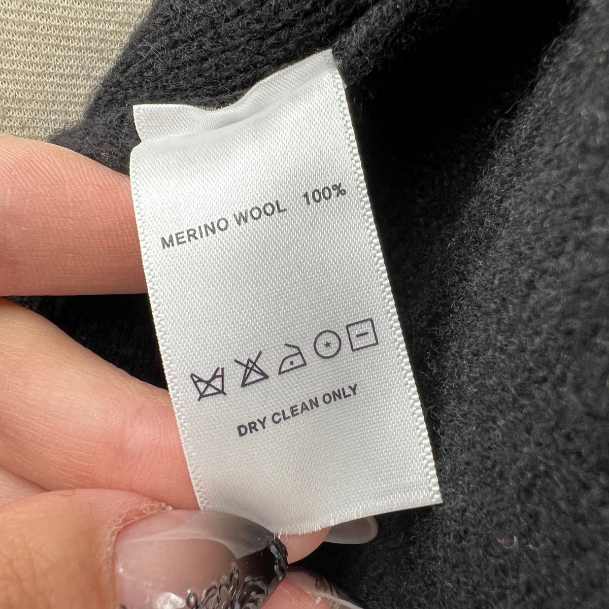 Almina Black Cardigan