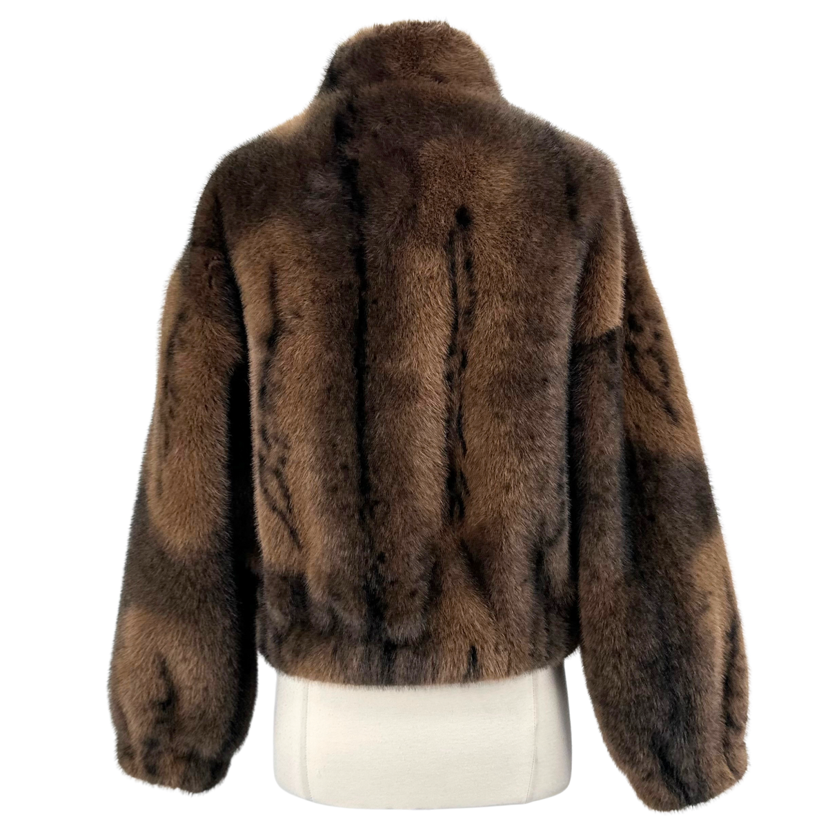 MNG Brown Faux Fur