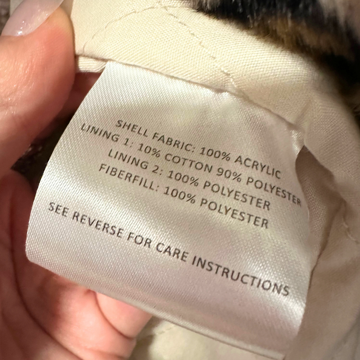Jkt Animal Print Coat