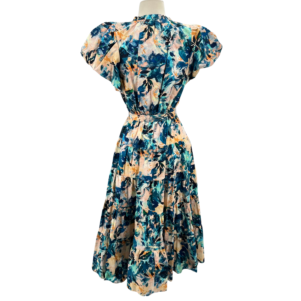 Ulla Johnson blue/peach Dress