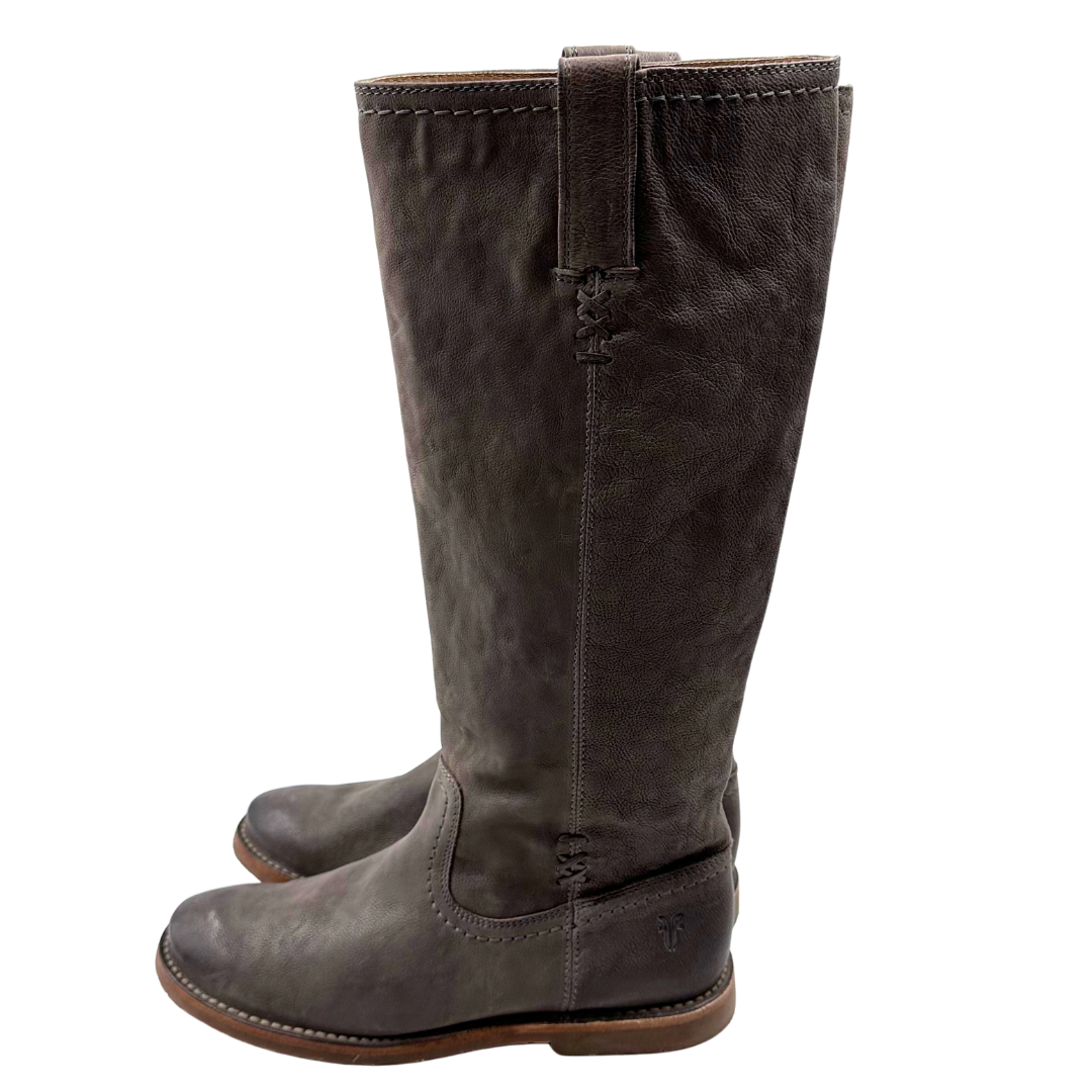 Frye 8 Stone Leather Boots