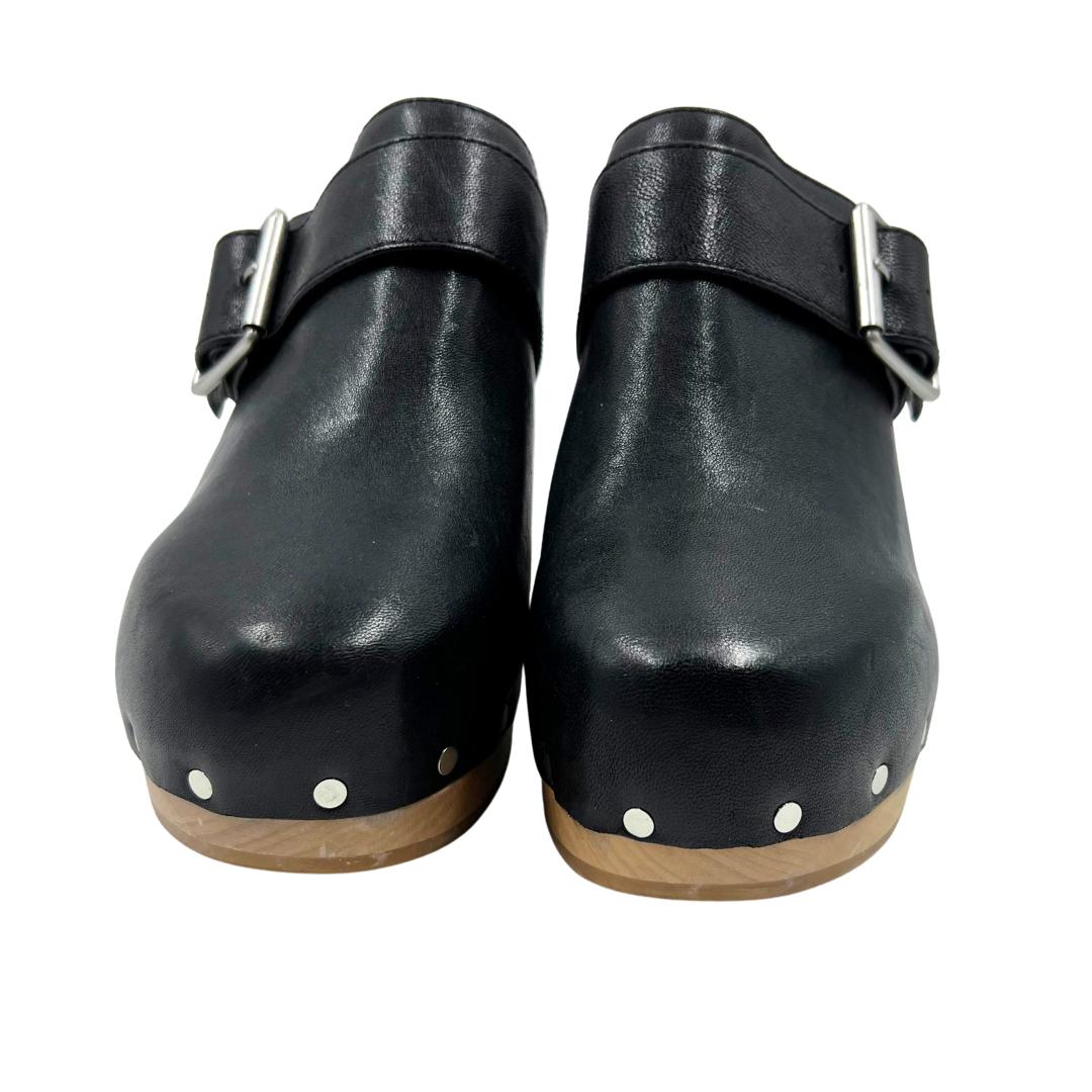 Paige 9 Black/Tan Mules