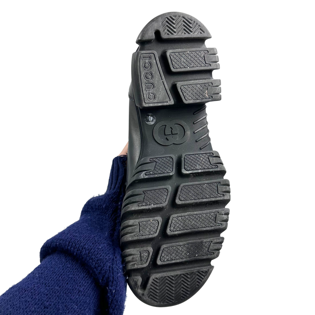 Gucci 40 Black Boots