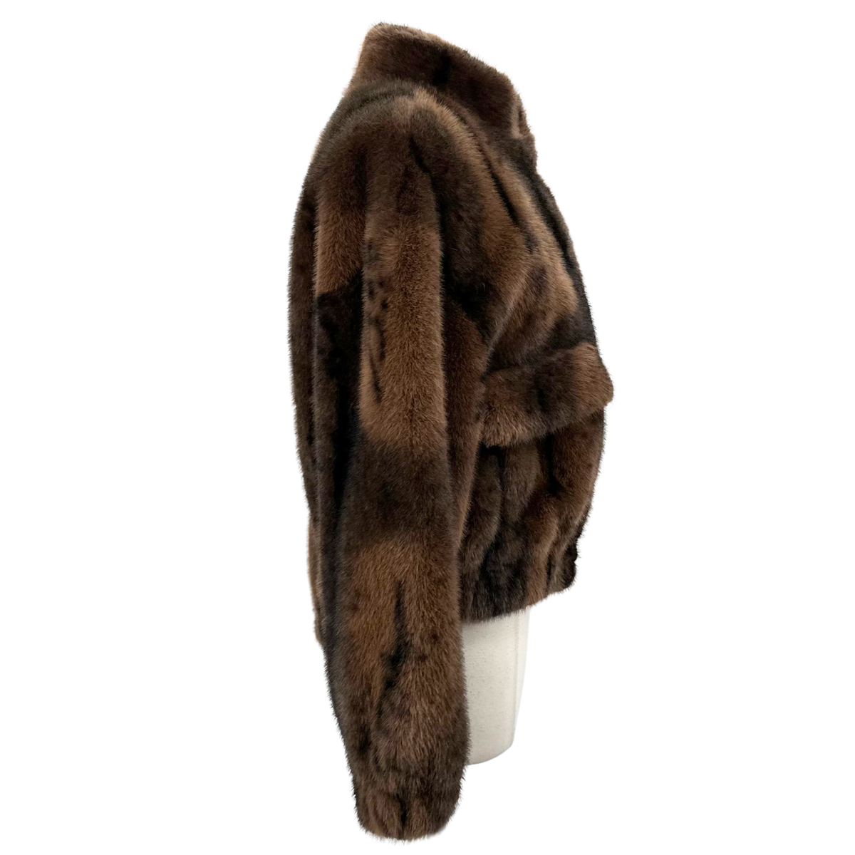 MNG Brown Faux Fur