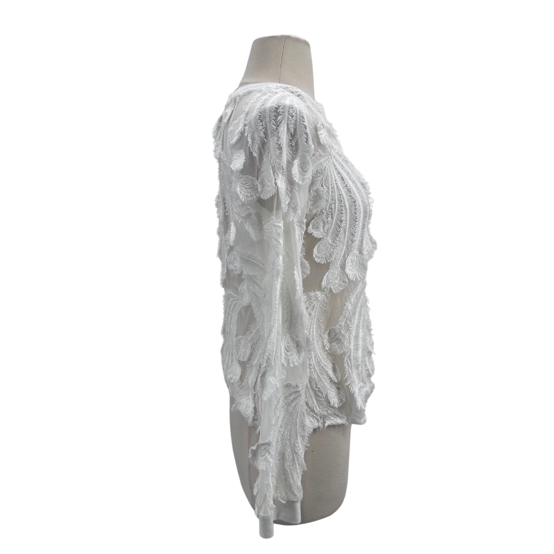 pepin White Blouse