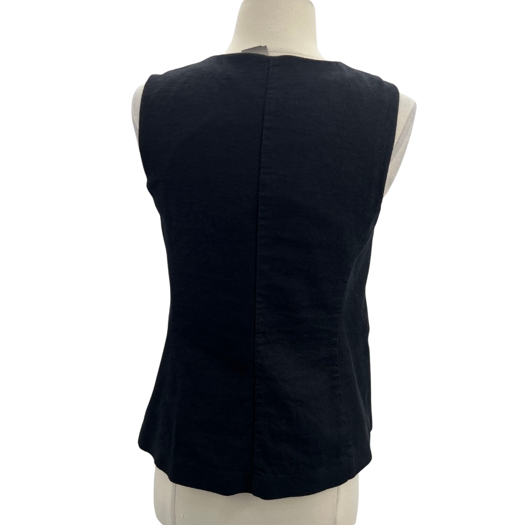 Open Edit Black Blouse