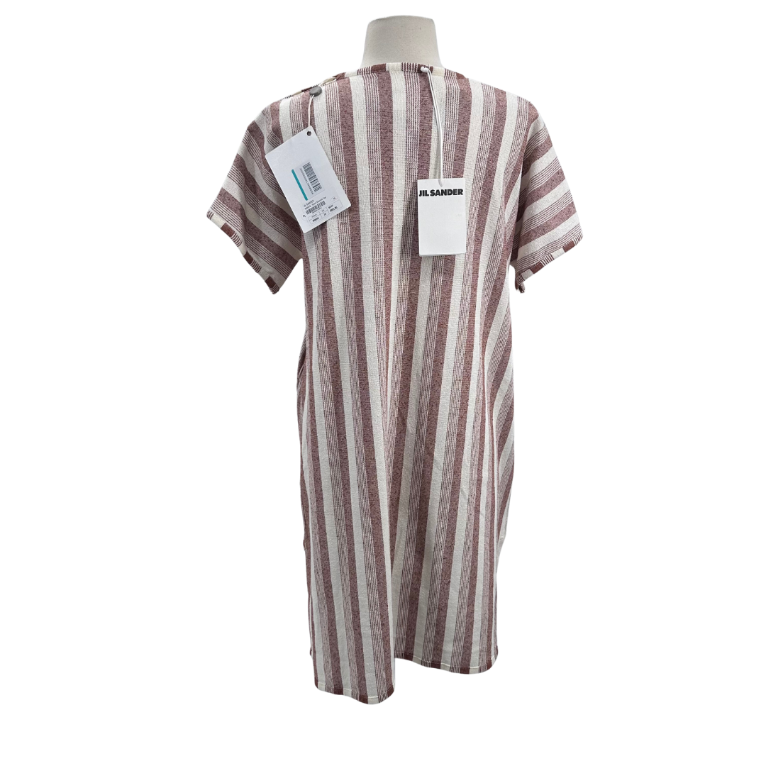 Jil Sander Cream/Brown Dress