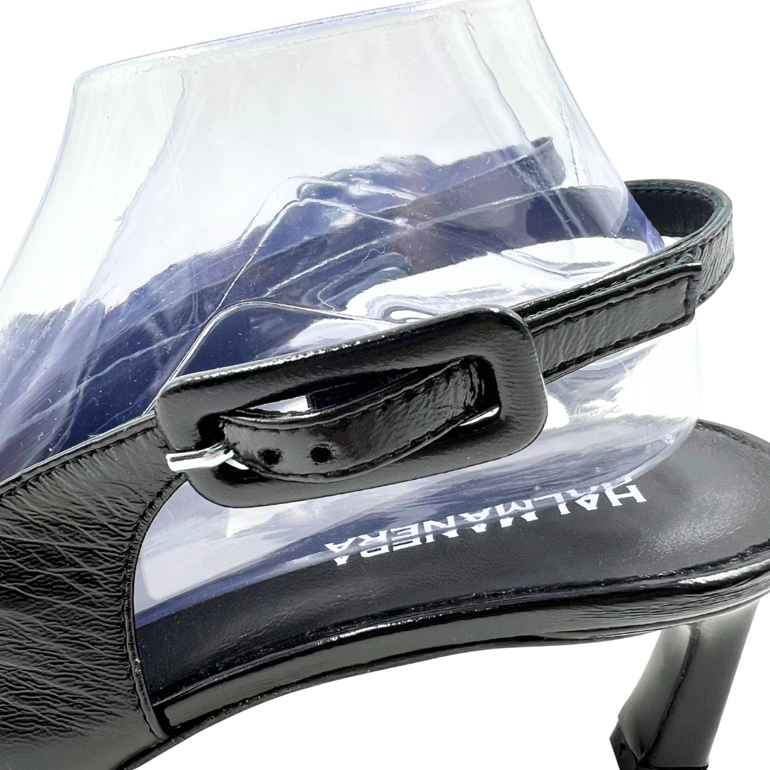 Halmanera 40 Black Leather Pumps