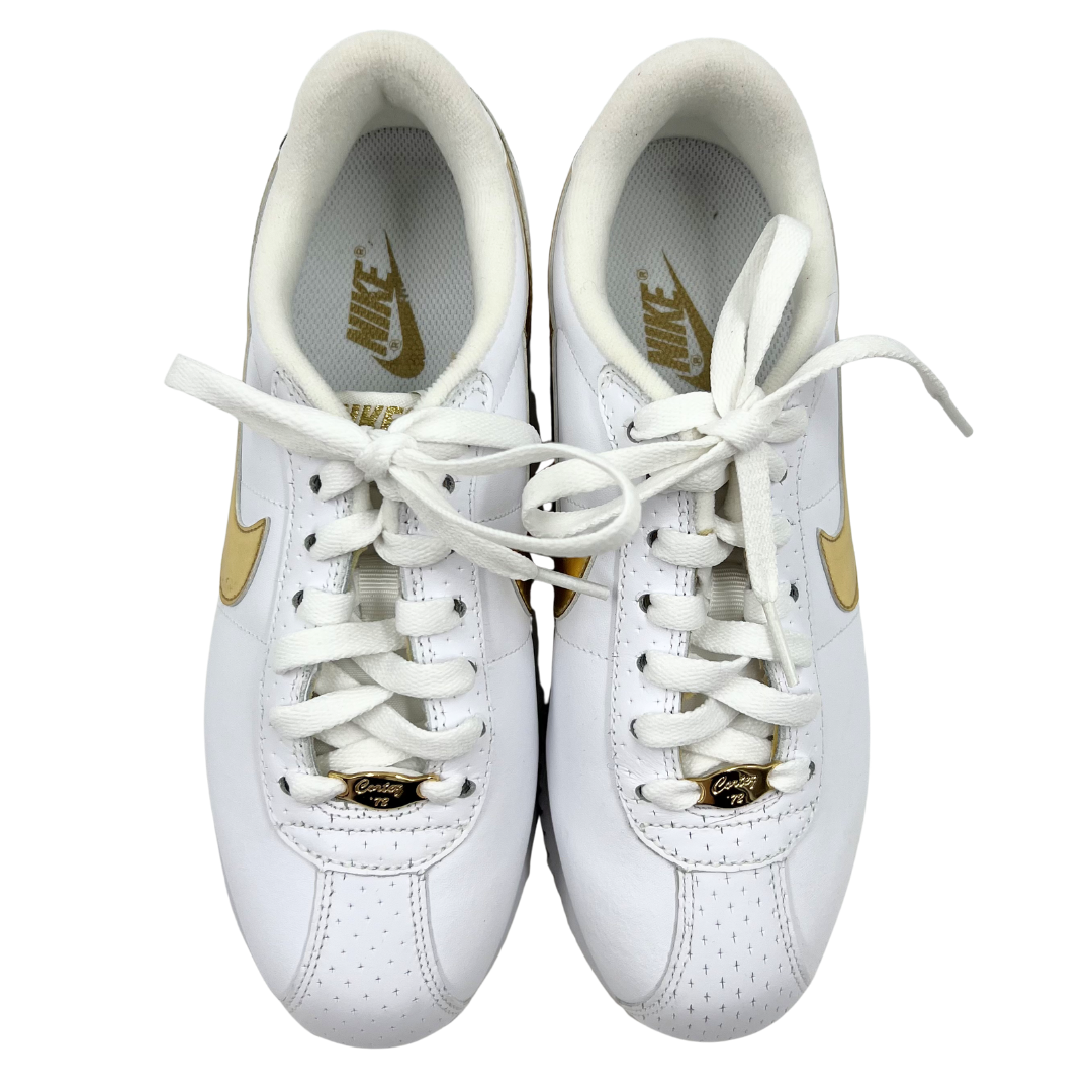 Nike 7 White Leather Sneakers