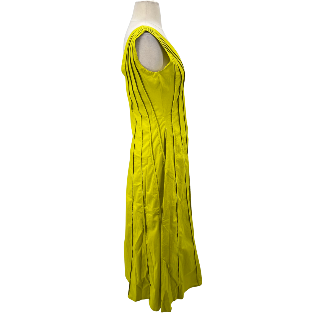 Merlette Chartreuse Dress