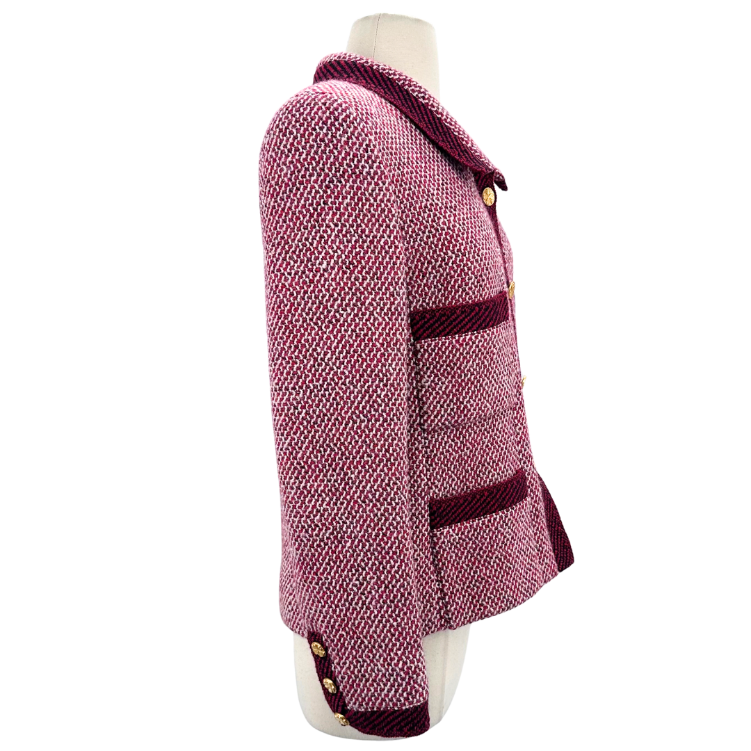 Chanel red/white/black Jacket