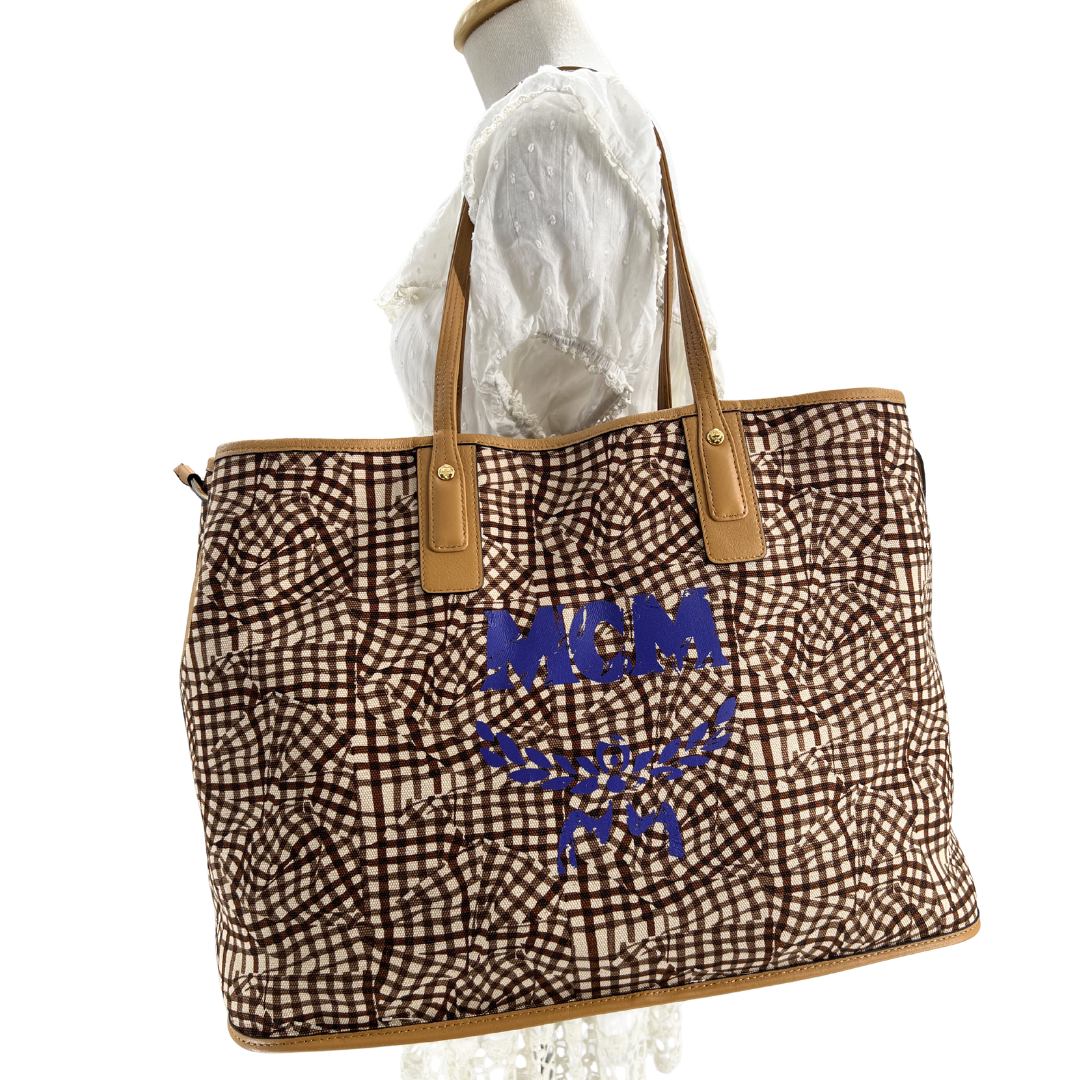 MCM Reversible Liz Shopper Tote