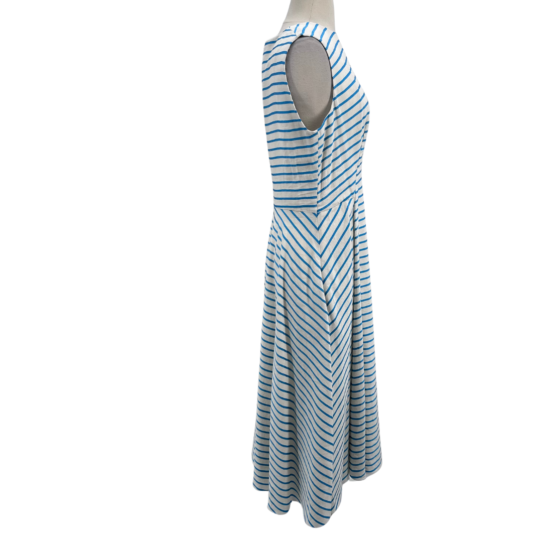 Jorge Vazquez White/Blue Dress