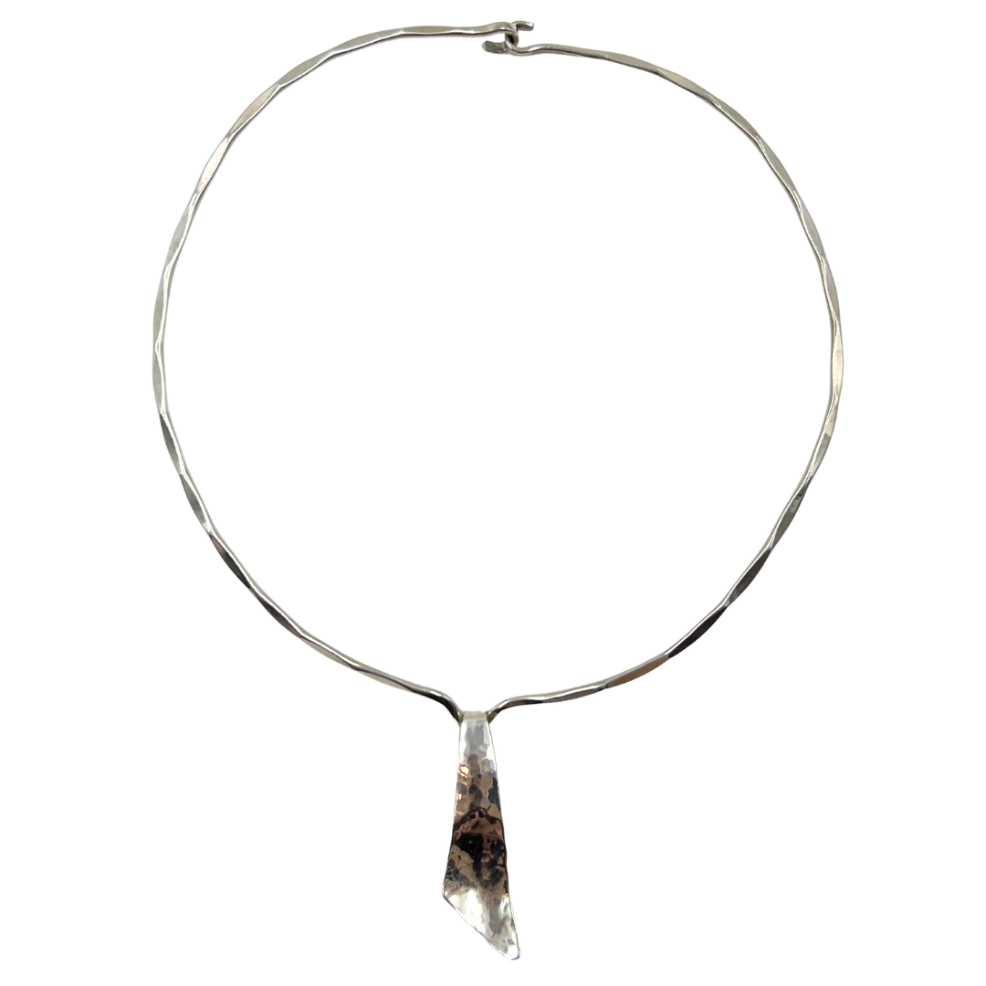 Wind Sterling Necklace