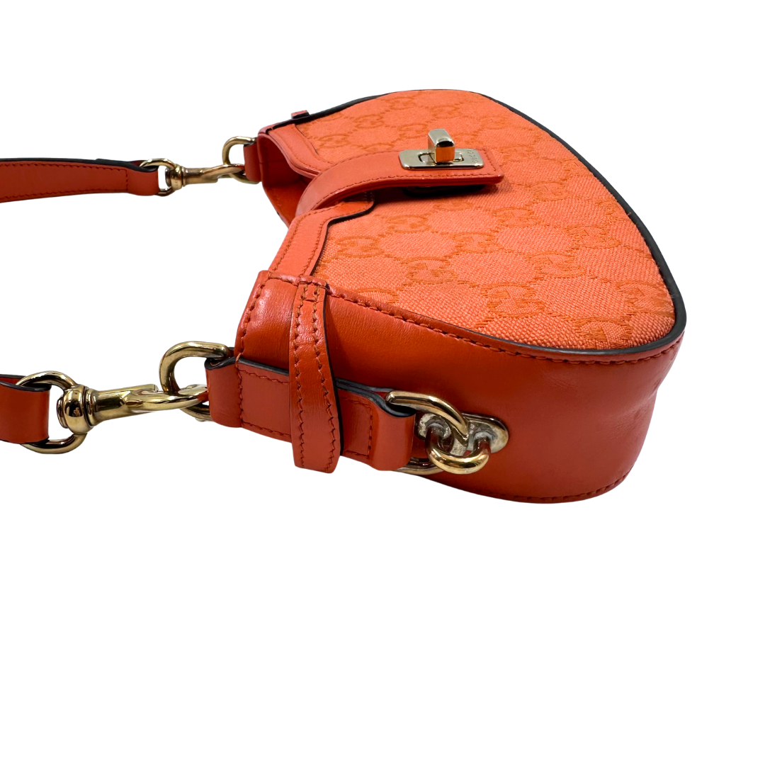 Gucci Canvas Moon Side Mini Shoulder bag