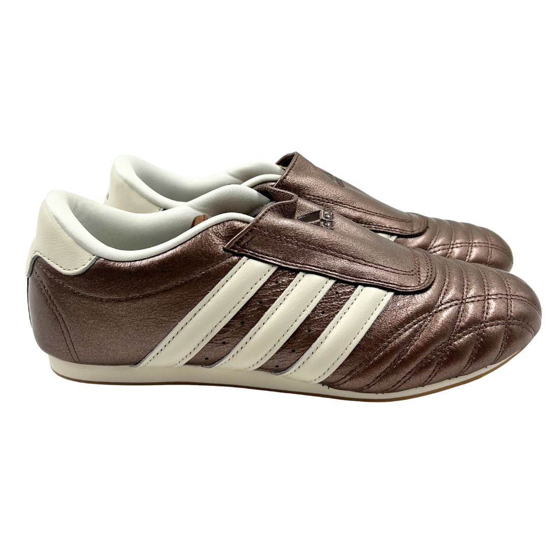 Adidas Rosegold/white Leather Sneakers