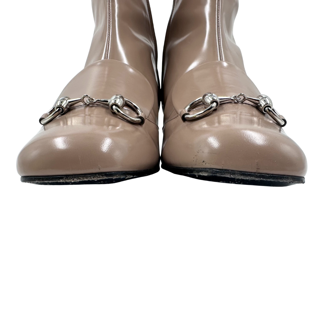 Gucci 39 Nude Boots