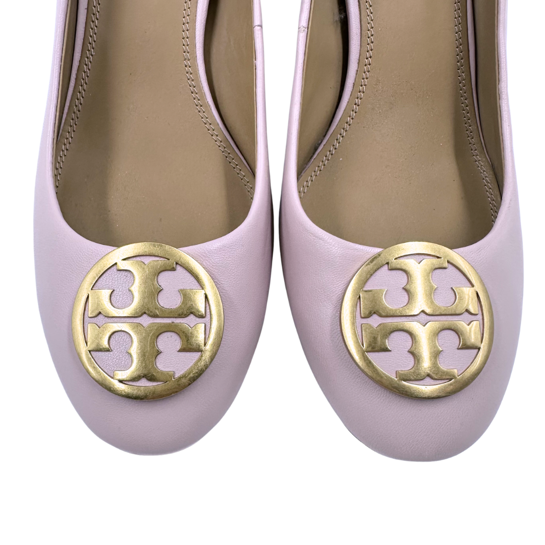 Tory Burch 8.5 Pink Leather Pumps