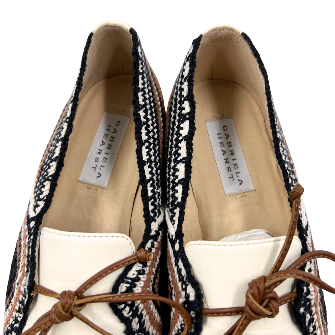 Gabriela Hearst 5 35 Multi Leather/Fabric Flats