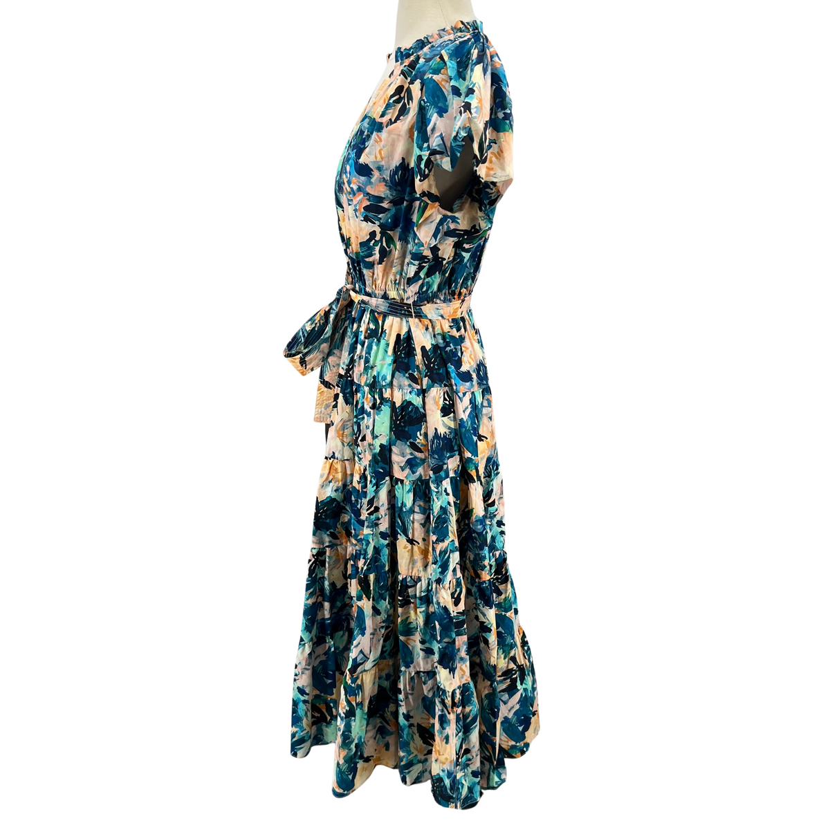 Ulla Johnson blue/peach Dress