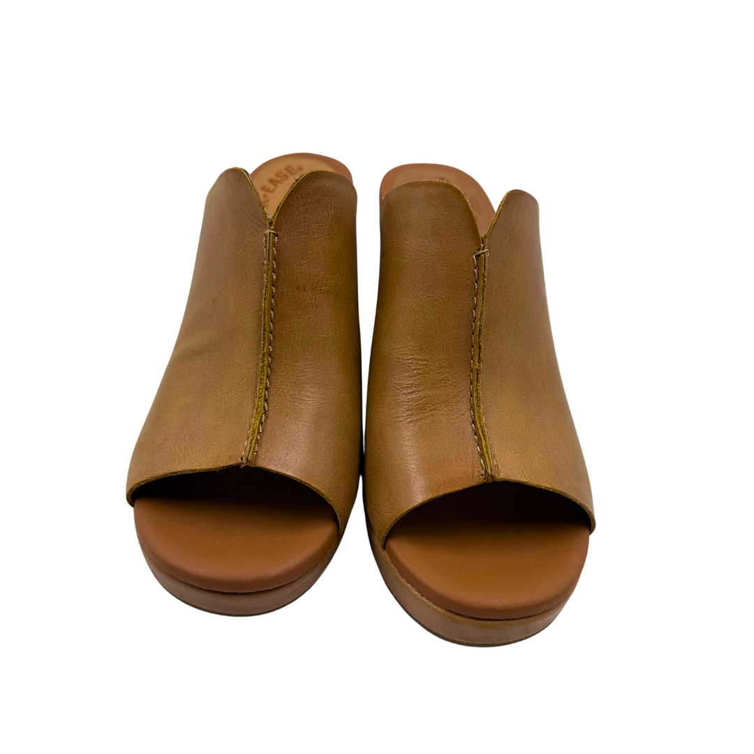 Kork Ease 8 Tan Leather Heels
