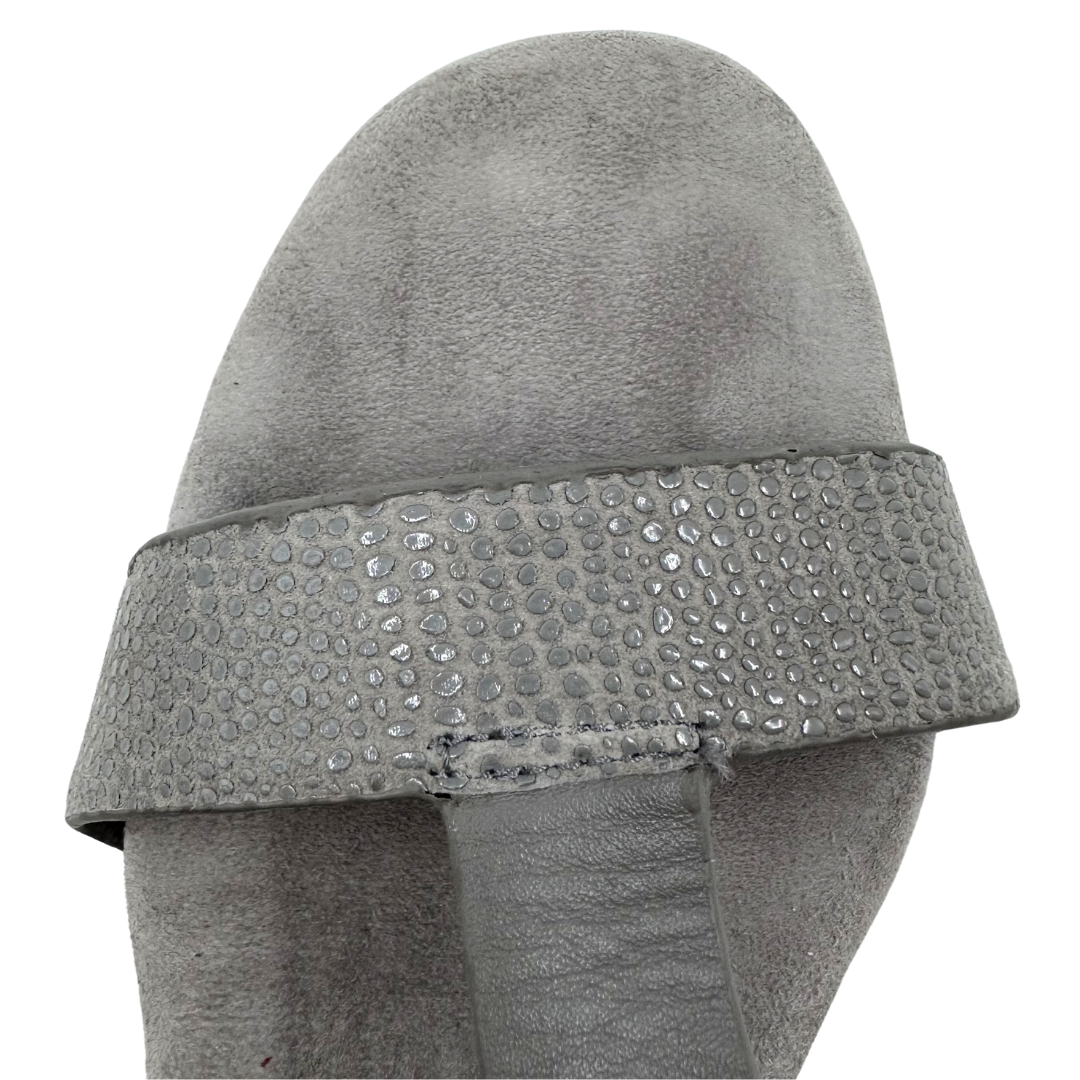 Lola Cruz 39 Grey Sandals