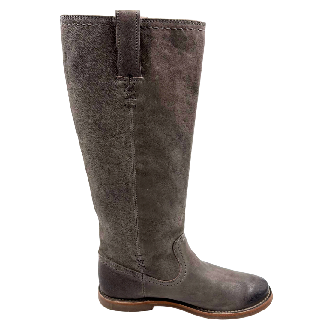 Frye 8 Stone Leather Boots
