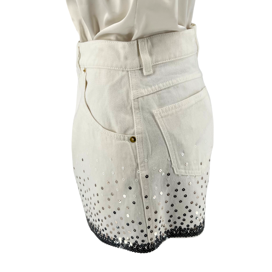 Alberta Ferretti White Shorts