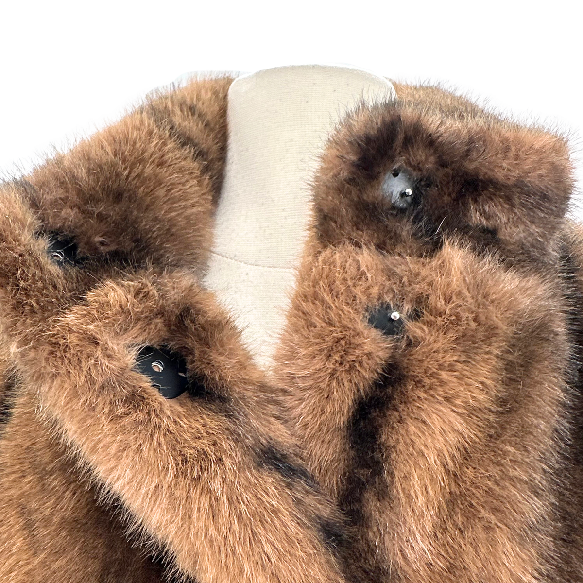 MNG Brown Faux Fur
