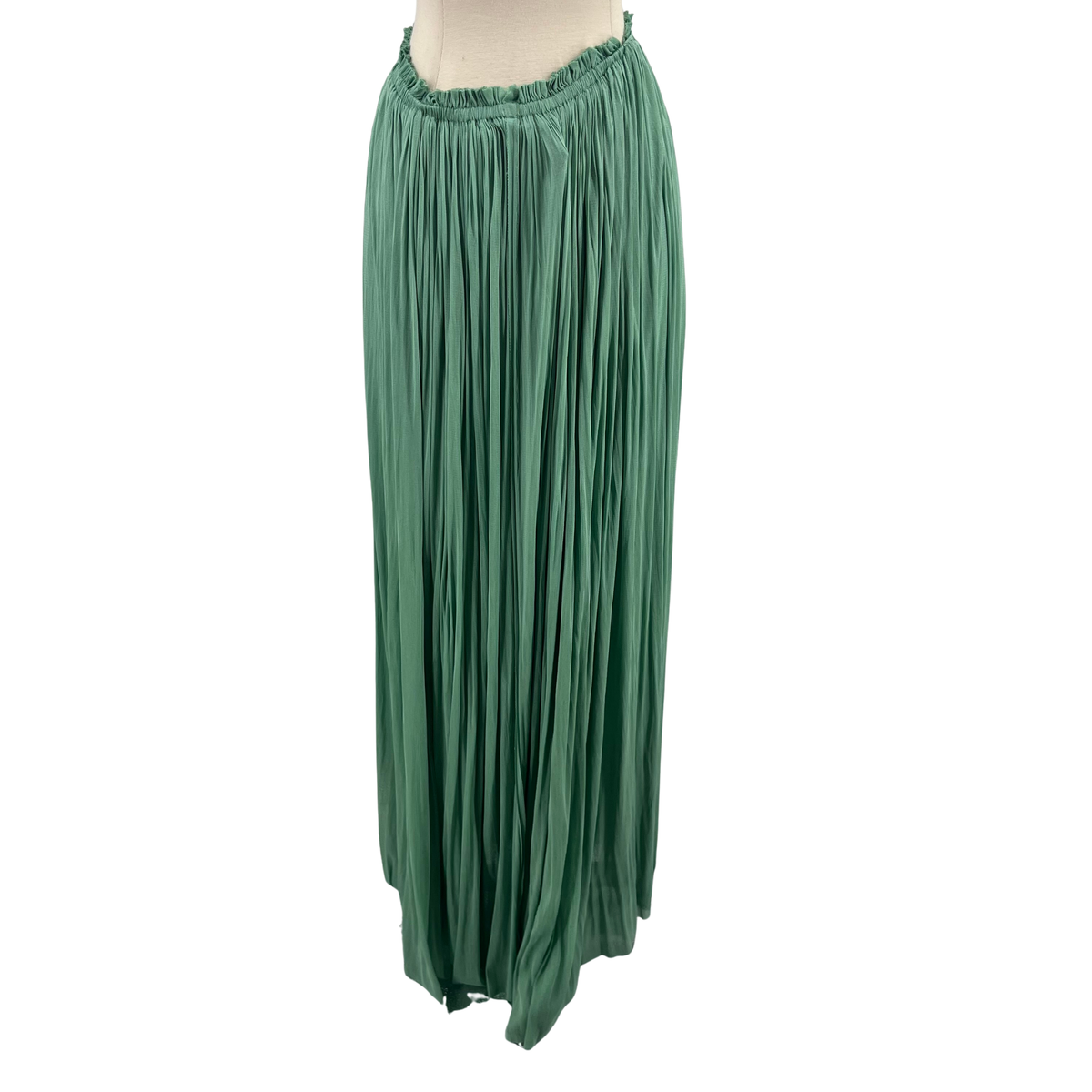 Chic Green Maxi Skirt