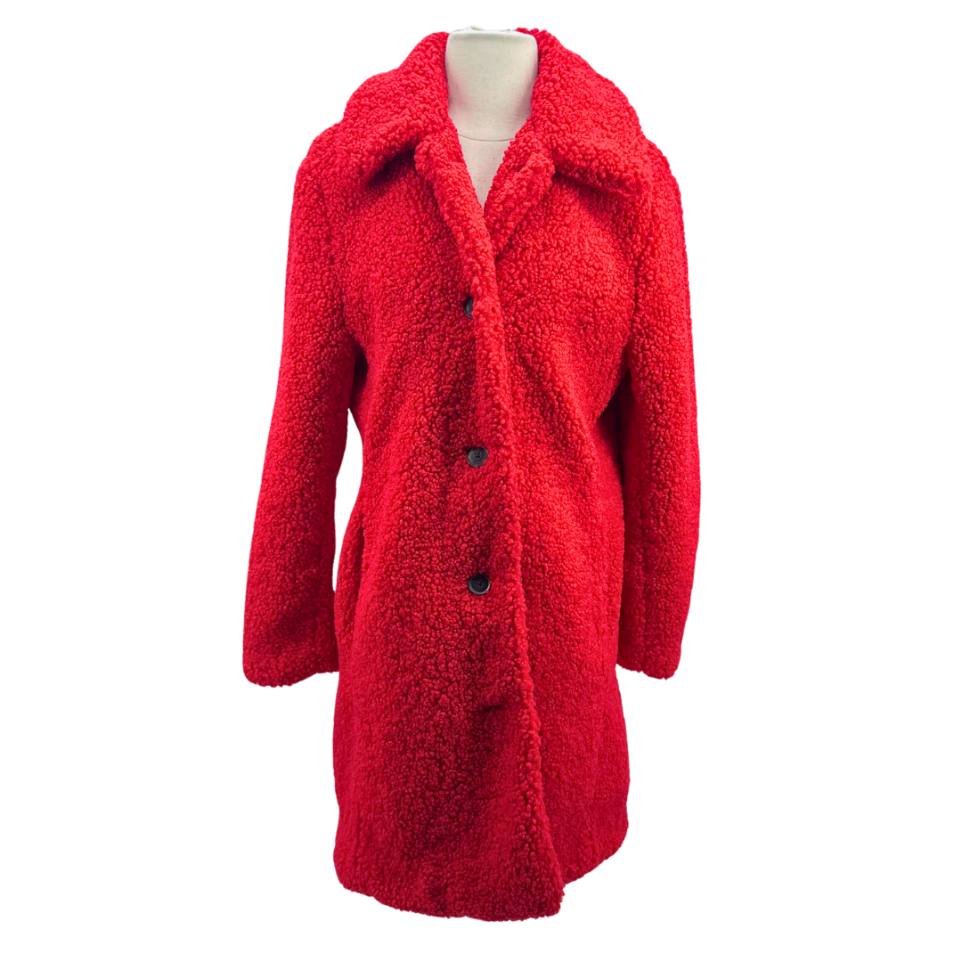 J Crew Red Coat