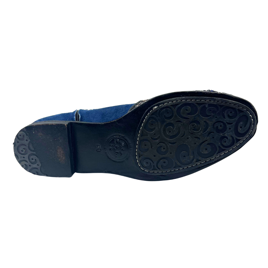 Mehar Kakalia 40 grey/blue/beaded Boots